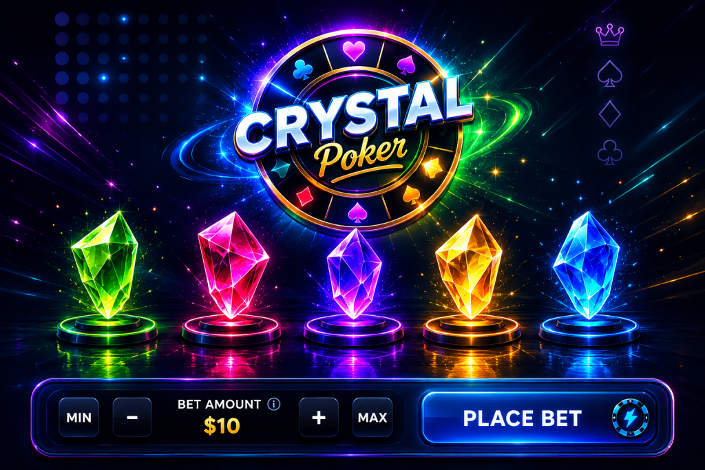 Crystal poker game